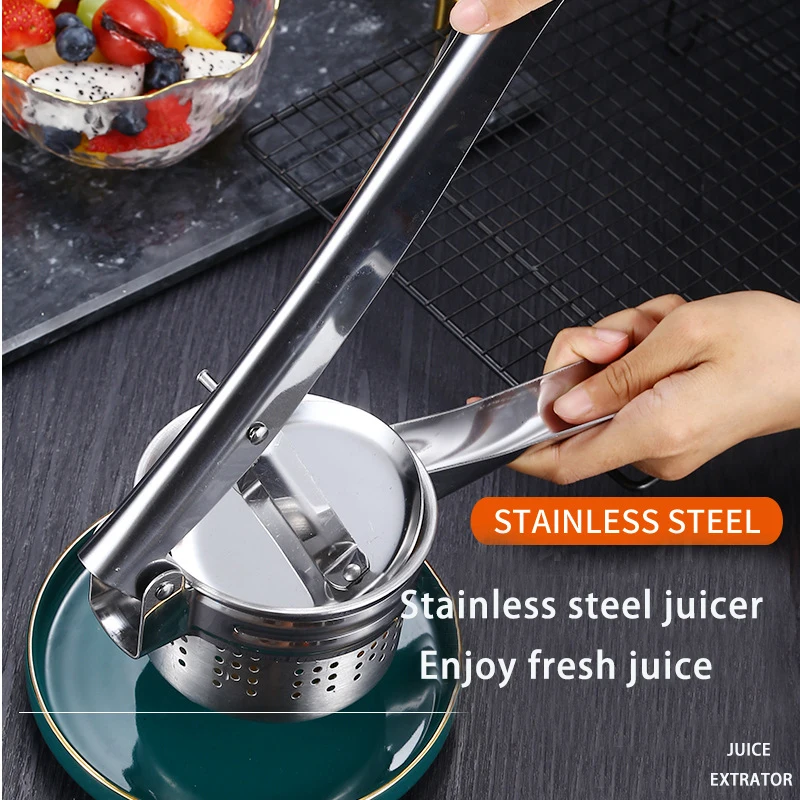 Multifunctional Manual Juicer Stainless Steel Hand Squeezed Orange