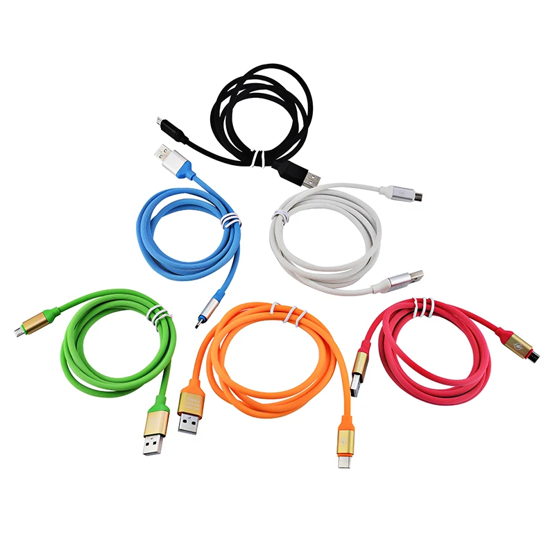 100pcs Fashion Micro USB Cable For Samsung Xiaomi Huawei LG Fast Charging Cable Wire For Samsung S7 S6 Charger Cables phone cord