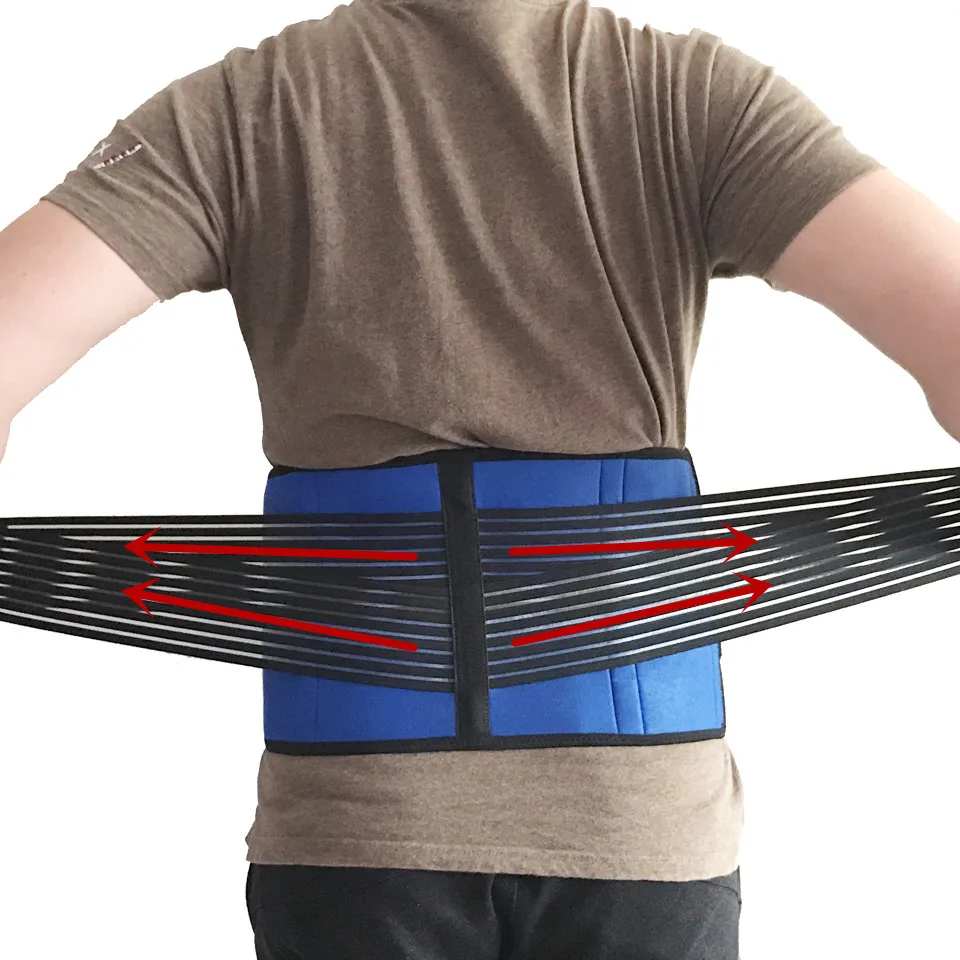 Negro nuevo cinturón de soporte de cintura cinturón transpirable cinturones de Fitness sólido Lumbar cintura trasera soporte cinturón de mujer corsé de Fitness LANG 