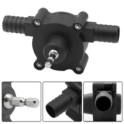 New Portable Electric Drill Pump Diesel Oil Fluid Water Pump Mini Hand Self-priming Liquid Transfer Pumps Home Garden Outdoors