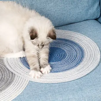 

Cotton Thread Cat Scratch Board Cat Scratcher Kitten Mat Climbing Tree Chair Table Mat Furniture Protector Cat Play Toys