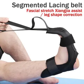 

1pc Yoga Ligament Stretching Belt Foot Drop Stroke Hemiplegia Rehabilitation Strap Leg Training Foot Ankle Joint Correction