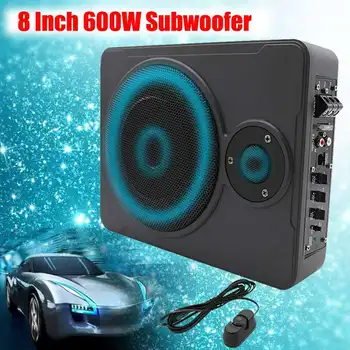 

8 Inch 600W Car Home Subwoofer Under Seat SubStereo Subwoofer Car Audio Speaker Music System Sound Car Subwoofers Speaker