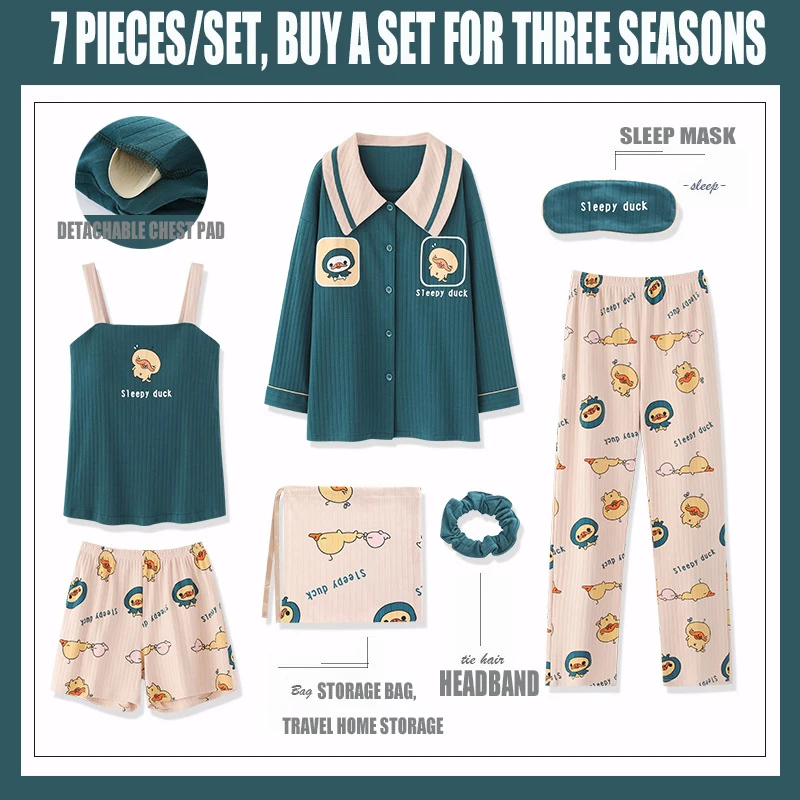 Женский демисезонный кардиган из 7 предметов с длинным рукавом на тонких