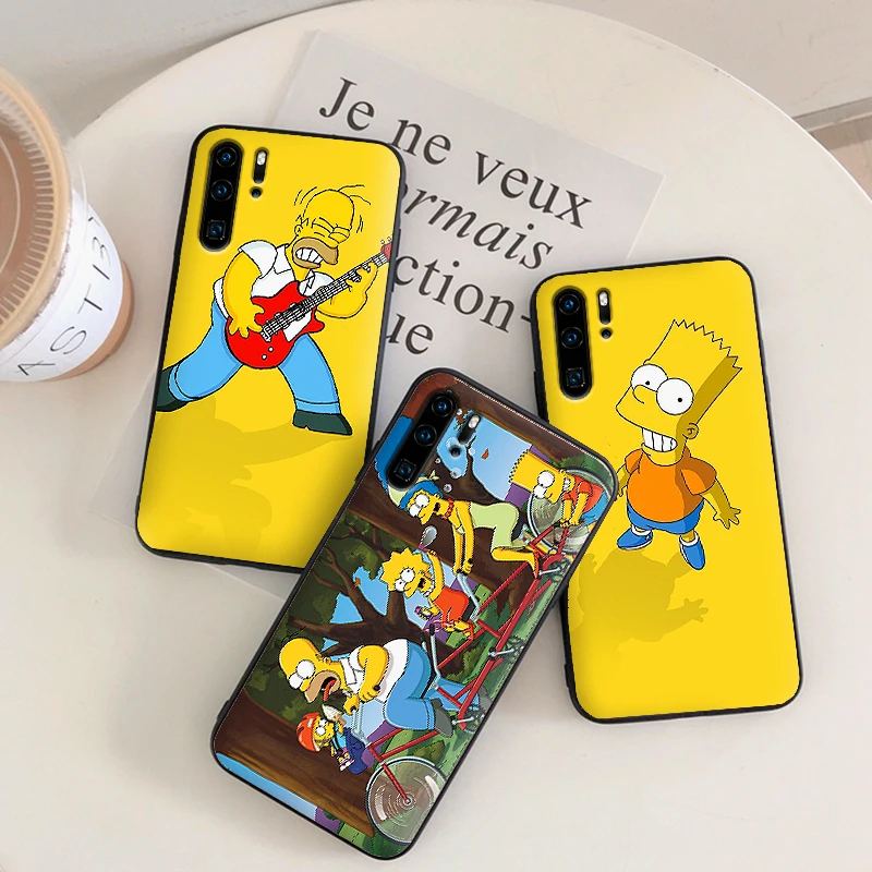 Для huawei honor 7X 8X 8C Примечание 10 класса люкс Гомер Симпсон вид 20 7C 5.99IN 8 9 10 lite 7A 9X Pro силиконовая лента Капа
