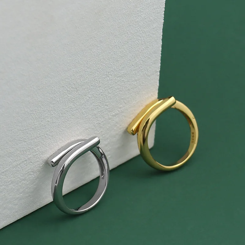 925 Sterling Silver Rings for Women Open Vintage Wedding Trendy Large Adjustable silver rings silver ring wedding rings