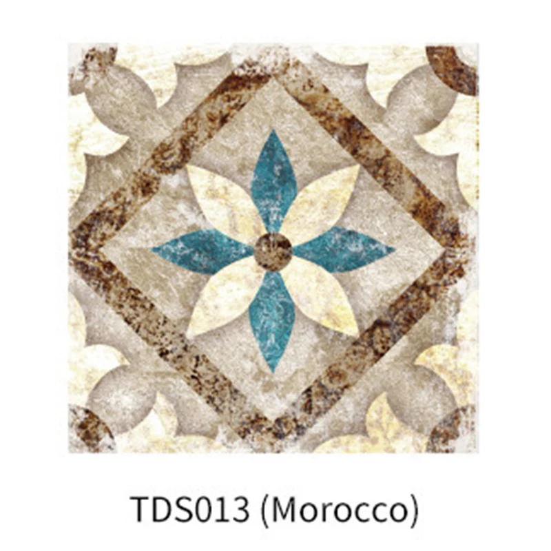 100 шт./компл. водонепроницаемые наклейки в марокканском ретро стиле для ванной