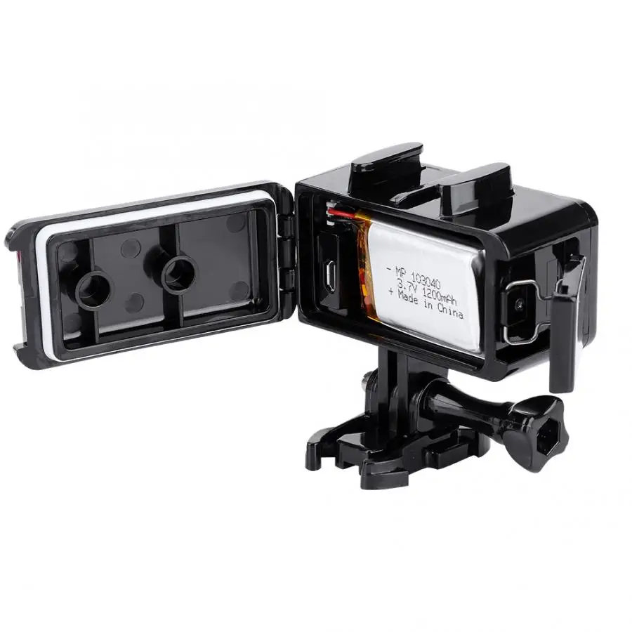 40m/130ft Mini Underwater Waterproof Diving LED Video Light Fill Lamp for Gopro SJCam Action Camera Light