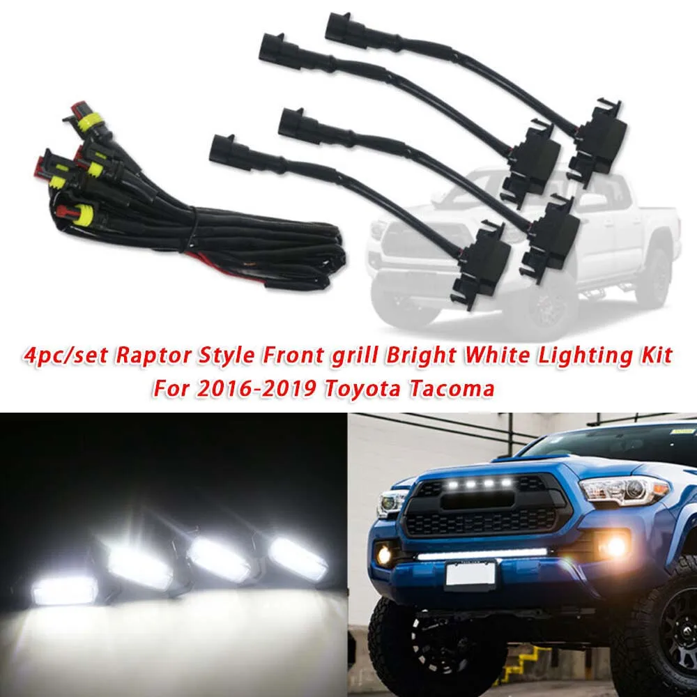 Супер яркий светодиодный светильник для Toyota Tacoma TRD Pro Grill запасные части