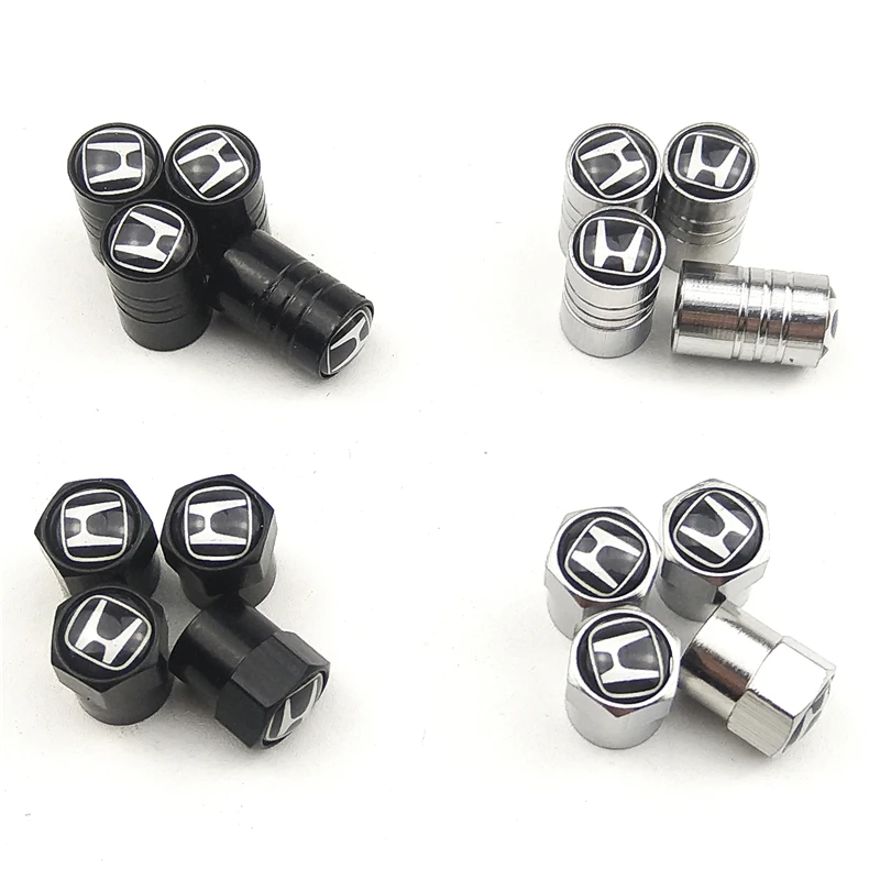 

car sticker 2019 Cap AIR VALVE CAP for Honda Accord FIT CITY CRV Motorcycle Car Styling Accessories