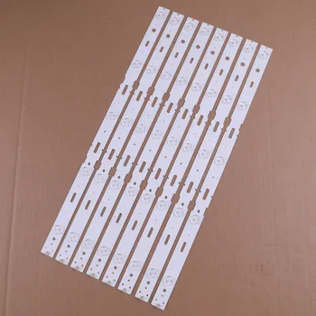 

New 1set=8PCS 5LED 428mm LED Backlight strip for TV 40VLE6520BL SAMSUNG_2013ARC40_3228N1 40-LB-M520 40VLE4421BF