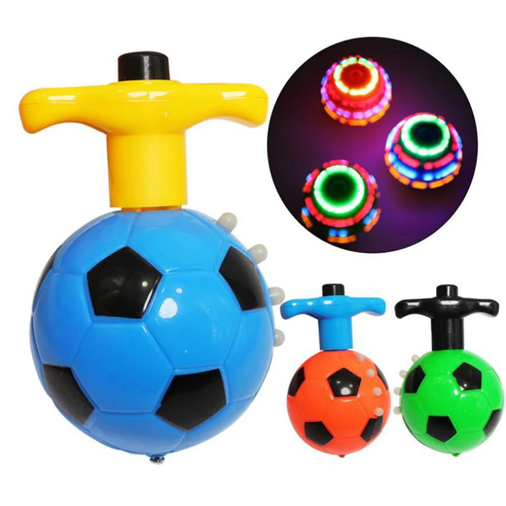 spinning top toy with lights