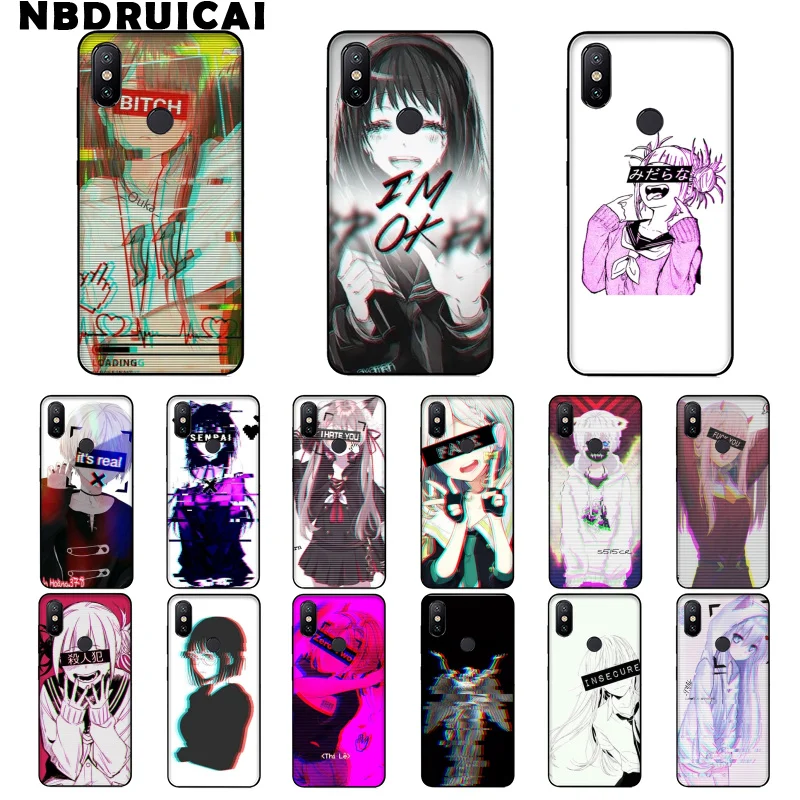 NBDRUICAI Vaporwave Space Anime высококачественный чехол для телефона Xiaomi 8 9 se 5X Redmi 6pro 6A 4X 7 5plus