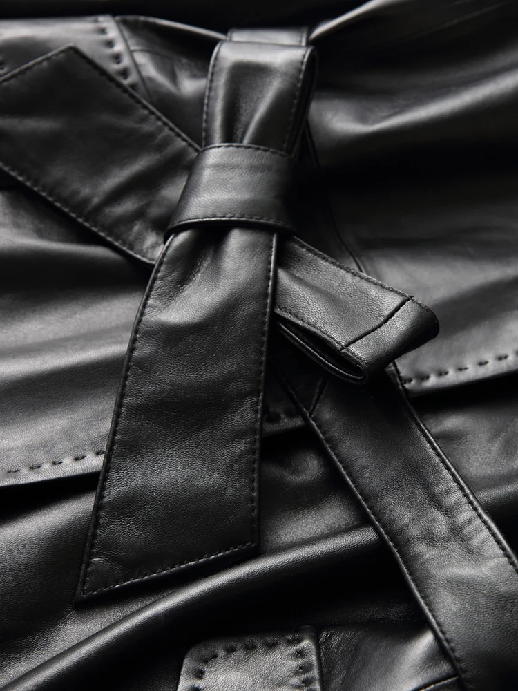 Женская Шуба из натуральной кожи куртка женская одежда 2020 пальто овечьей весна