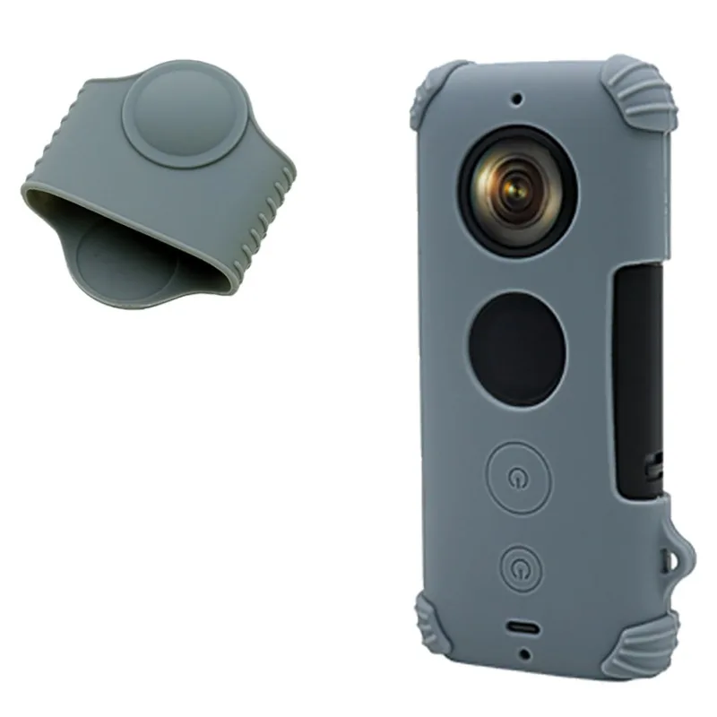 Для Insta360 One X Силиконовый чехол устойчивый к царапинам пыленепроницаемый панорамный чехол для камеры