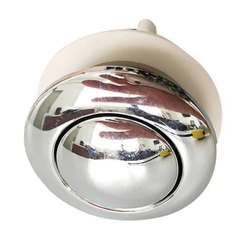 

Single Press Rod Tank Accessories Cover Mounting Hole Round Universal Vintage Water Saving Push Switch Toilet Button Closestool
