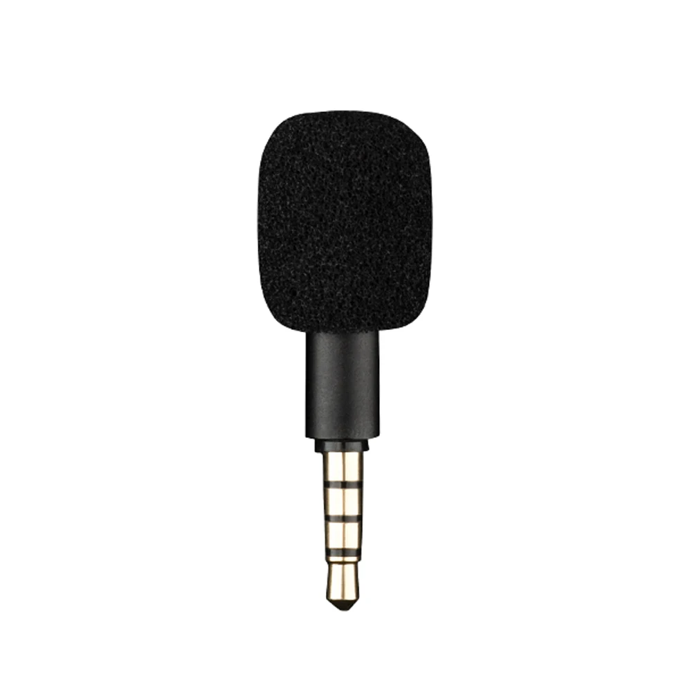 Kebidu 3.5mm Portable Small In-line Mic Mini Omni-Directional Mic for Sound Card Recorder Cellphone Smartphone Android Phone 