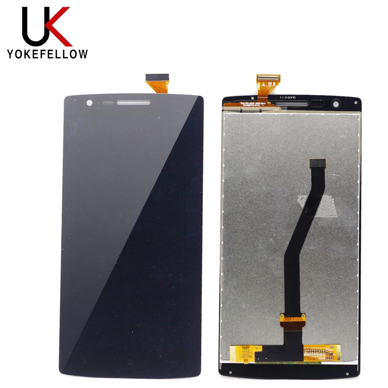 Tanie Ekran dotykowy do wyświetlacza OnePlus One OnePlus 1 A0001 LCD z zespół ekranu dotykowego