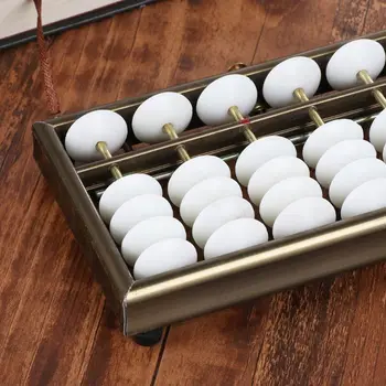 

17 Digits Rods Soroban Standard Abacus Chinese Japanese Calculator Counting Tool Math Learning Beginners G92E