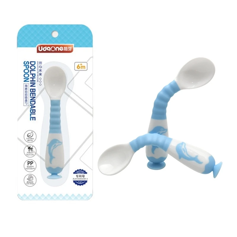 

Hipac Bendable PP Babies Learning Feeding spoon