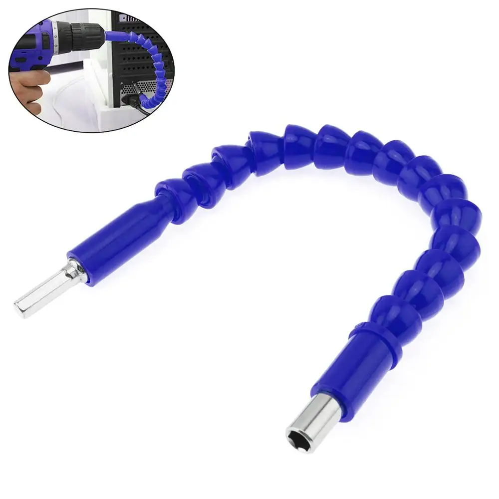 295mm בורג פיר גמיש תרגיל פיר חשמלי תרגיל הארכת עבור החיבור של מברג ראש מקדחה חשמלית