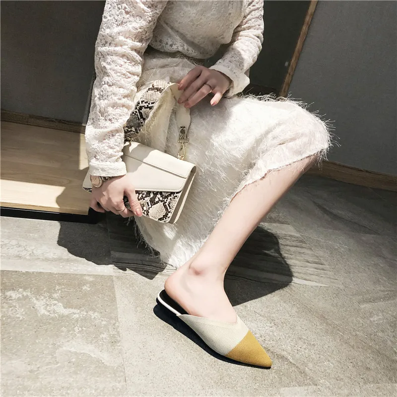 para mulheres, sapatos baixos de verão