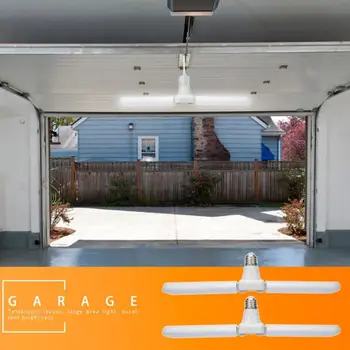 

30W E27 LED IP44 Waterproof Highlight Lamps Telescopic Folding Constant Current Light Bulbs Lighting for Garage Emergency