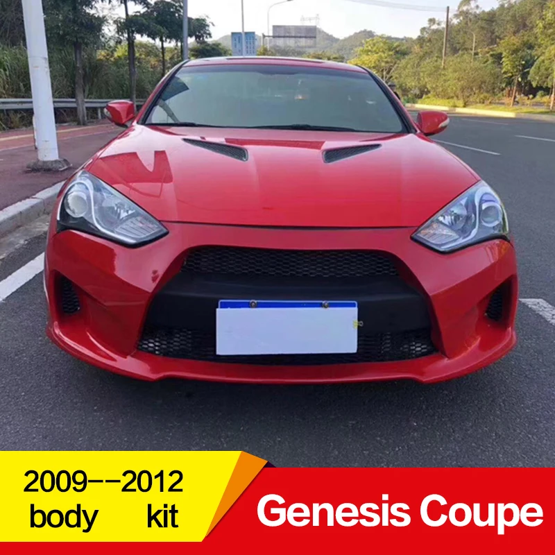 

Use for Genesis Coupe Body kit Bumper Lips 2009--2012 year Bumper Lips Front Rear Spoiler sport accessories