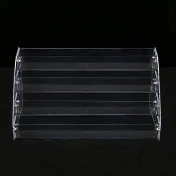 

HOT Acrylic Nail Polish Display Stand 4-5-6-7 Layer Multi-Layer Plastic Transparent Frame Mask Lipstick Display Cosmetics