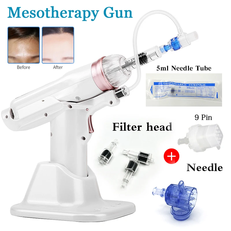 

20pcs 5/9 pins Disposable Injection pinhead Meso gun Negative Pressure Cartridge Needles Tip for EZ Vacuum Mesotherapy meso gun