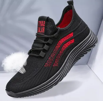 

2020 Men's Sneaker Flat Shoes Male Casual Comfortable Lace-Up Shoes For Men Footwear Breathable Air Mesh Running Sport Shoes New