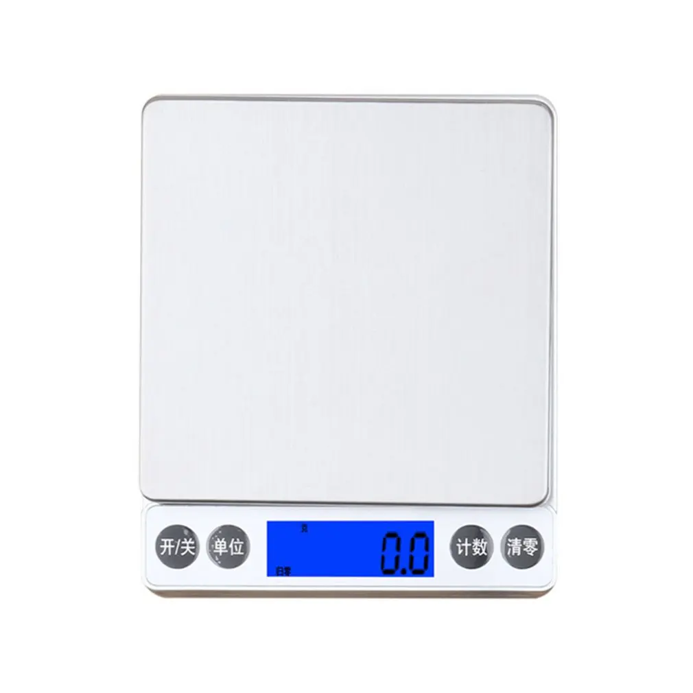 

1KG/0.1g Backlight Digital Electronic Kitchen Scale Portable Multifunction Weighing Scale Baking Food Scale