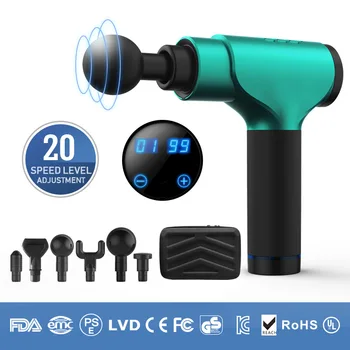 

Tissue Massage Gun Muscle Massager Muscle Pain Management after Training Exercising Body Relaxation Slimming Shaping Pain Relief