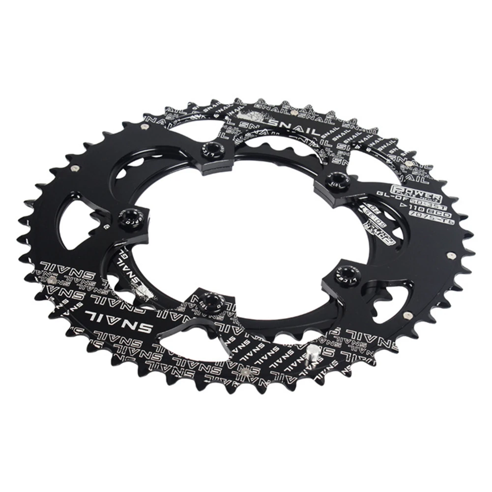 

50T/35T Chainring Double Speed Oval Chainwheel Disc For positive 5-claw crank
