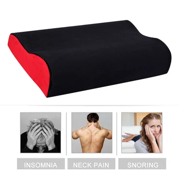 

1pc 50x30cm Memory Foam Pillow Fiber Slow Rebound Pillows Massager Orthopedic Latex Neck Pillow Cervical Health Care 5colors