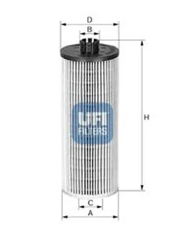 Масляный фильтр UFI 2503600