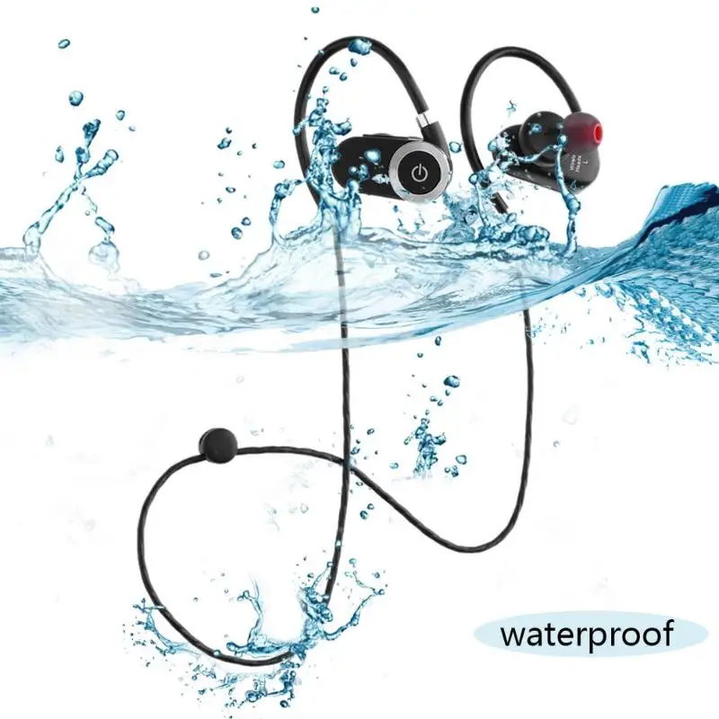 Водонепроницаемые беспроводные bluetooth наушники 4,1, стерео наушники, гарнитура