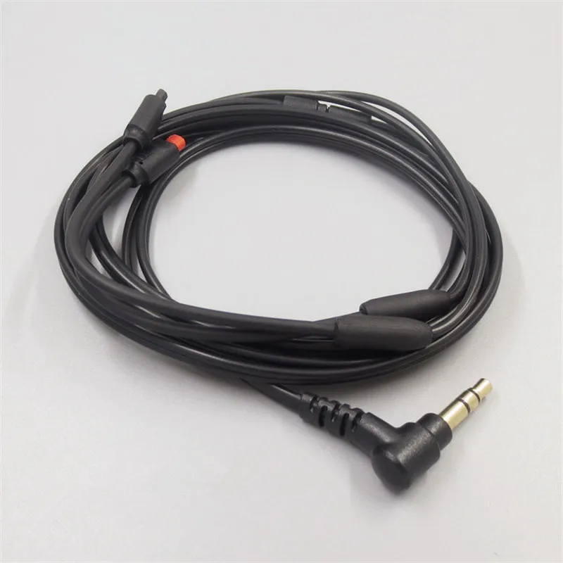 For Sennheiser IE8 IE8i IE80 Earphone 3 5mm Wired Earphones Cable Detachable Replacement Headphone Cord In line Control w Mic