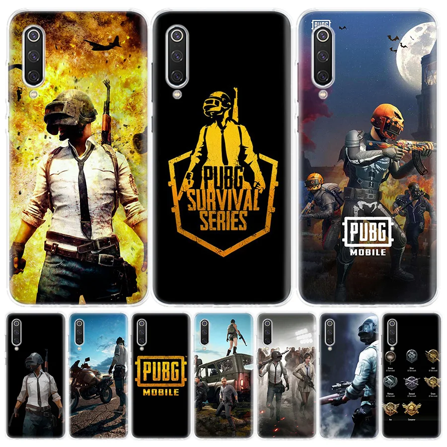Чехол для телефона PUBG Game Art Redmi S2 Note 10 8T 8Pro 8 7 6 5 8A 7A 6A K20 Xiaomi MI F1 9 5X 6X pro lite|Бамперы| |