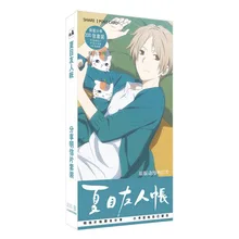 180 листов/Упаковка Горячая Аниме Нацумэ Yuujinchou открытка игрушка Нацумэ Волшебная бумажная открытка Коллекционная открытка игрушки подарки