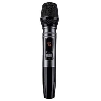 

1Pcs/Set Ux2 Uhf Auto Wireless Dynamic Microphone System With Receiver For Amplifier Mixer Speaker Desktop Bus o