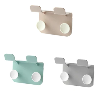 

Bathroom Hair Dryer Holder ABS Wall Stand Sturdy Adhesive Mount Stand Washroom Storage Rack Punch-Free Hair Dryer Rack Slight