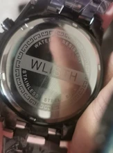 WLISTH-reloj deportivo para hombre, cronógrafo de pulsera, de acero inoxidable, resistente al agua, con caja de reloj de cuarzo grande con indicadores luminosos, nuevo