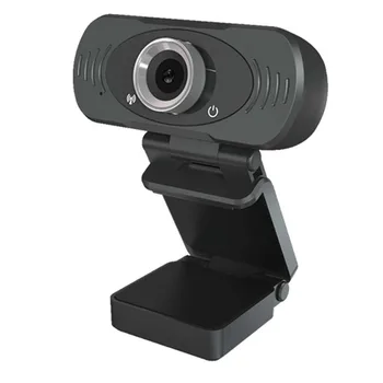 

1080P HD Webcam Mini Computer PC WebCamera with Microphone Rotatable Cameras for Live Broadcast Video Calling Conference Work