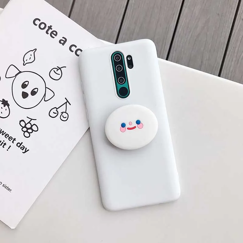 3D Silicone Cartoon Phone Holder Stand Cover