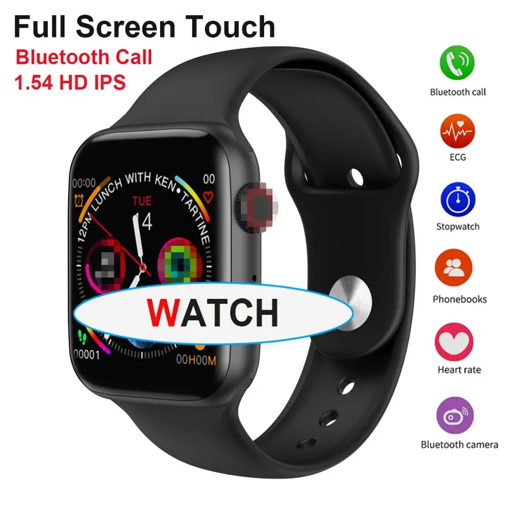 iwo 13 pro w34 Series 5 Bluetooth Call Smart Watch SmartWatch Heart Rate ECG vs IWO 11 IWO 10 for iPhone Android pk iwo 8 f10