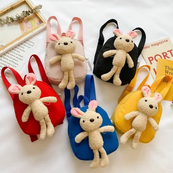 

Children's Rucksack 2020 New Style Backpack Cute Lamb Baby Backpack Western Style Boys and Girls Schoolbag