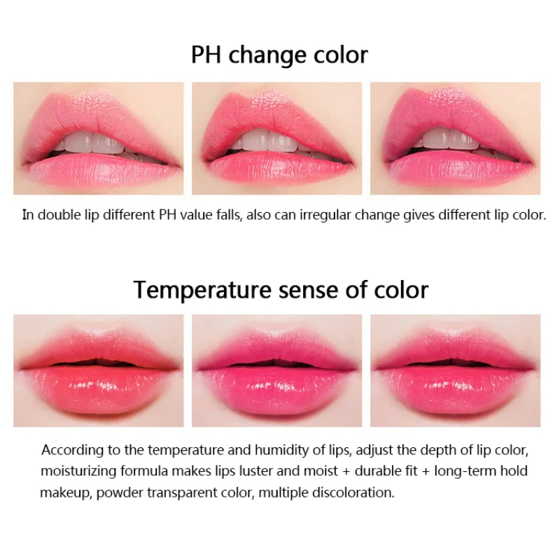Herbal Lip Balm Moisturizing Color Changing Fruity Lipstick Nourish Protect Lips Care Makeup
