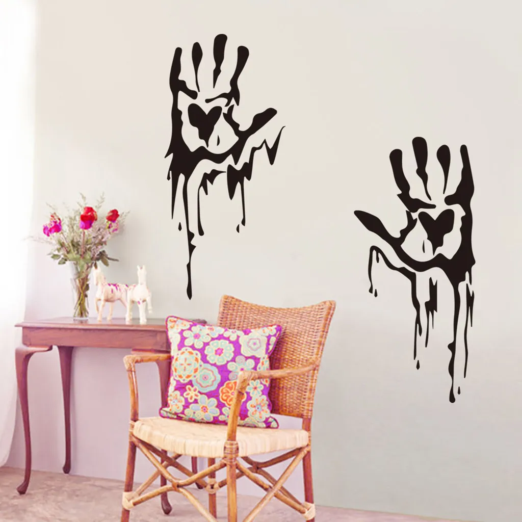 Настенные стикеры на Хэллоуин для гостиной спальни украшения настенные Стикеры