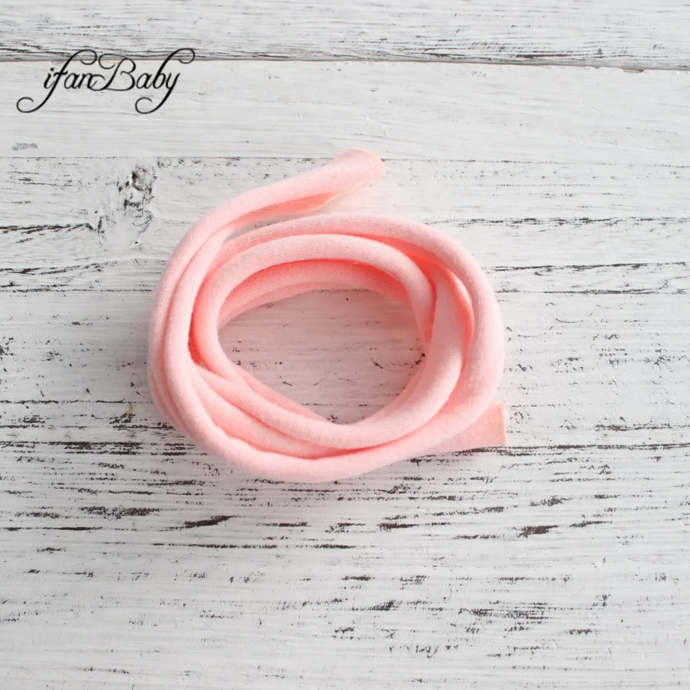 nylon headband back tie soft  elastic headband fit all kids girl adult hair accessories (14)